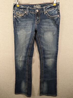 Reign Blue Jeans Size 9 Regular Bootcut -0324C103